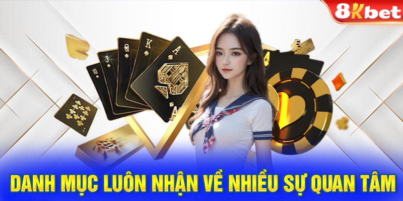 Danh mục luôn nhận về nhiều sự quan tâm